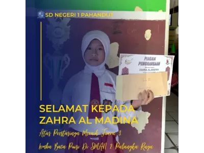 Juara 3 Lomba Baca Puisi Di SMAN 2 Palangka Raya 2024