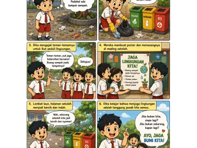Bumiku bersih, Hidupku lebih indah