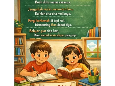Pantun Motivasi Belajar 1